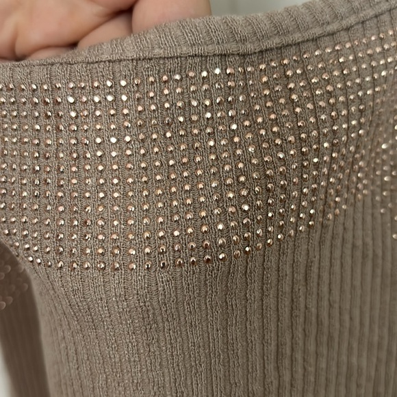 Vocal Rhinestone Lined Tank Top - Picture 3 of 4